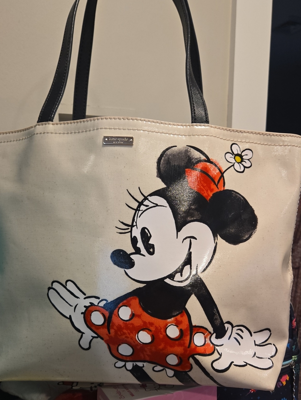 Kate Spade Minnie Mouse Purse - Preloved as Shown